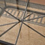Roxy Glass Top Square Coffee Table - Image 5