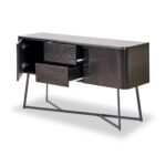 Ukiah Black Ash Large Sideboard - Image 4