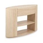 Tivoli Travertine Effect 1 Drawer Console Table