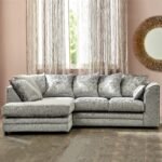 Tamara Crushed Velvet Chaise Sofa - Image 3