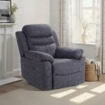 Conway Charcoal Reclining Armchair - Image 2