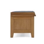 Broadway Oak Storage Bench - Image 4