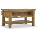 Broadway Oak Small Coffee Table - Image 5