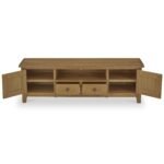 Broadway Oak 180cm TV Unit - Image 5