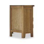 Broadway Oak Corner TV Unit with Door - Image 14
