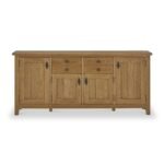 Broadway Oak Extra Large Sideboard - Image 3