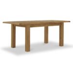 Broadway Oak Small Butterfly Extending Dining Table