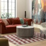 Amelie Grey Fluted Round Coffee Table - Image 2