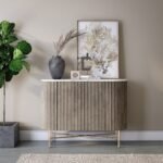 Amelie Grey Fluted Small Sideboard - Image 2