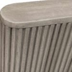 Amelie Grey Fluted Bed - Image 3