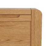 Harvey Oak 3 Over 4 Chest of Drawers - Image 3