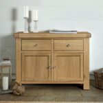 Portland Oak Small Sideboard - Image 2