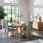 Portland Oak 140-185cm Extending Dining Table - Image 2