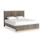 Amelie Grey Fluted Bed - Image 4