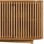 Shorwell Oak Slatted Large Sideboard - Image 8