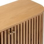 Shorwell Oak Slatted Small Sideboard - Image 12