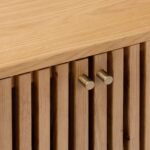 Shorwell Oak Slatted Small Sideboard - Image 14