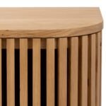 Shorwell Oak Slatted Small Sideboard - Image 10