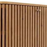 Shorwell Oak Slatted Small Sideboard - Image 11