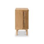 Shorwell Oak Slatted Small Sideboard - Image 5