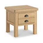 Portland Oak Lamp Table
