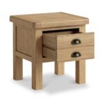 Portland Oak Lamp Table - Image 3