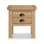 Portland Oak Lamp Table - Image 4