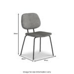 Shorwell Boucle Dining Chair - Image 5