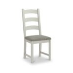 Penzance Stone Grey Ladder Back Dining Chair
