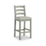 Penzance Sage Ladder Back Bar Chair
