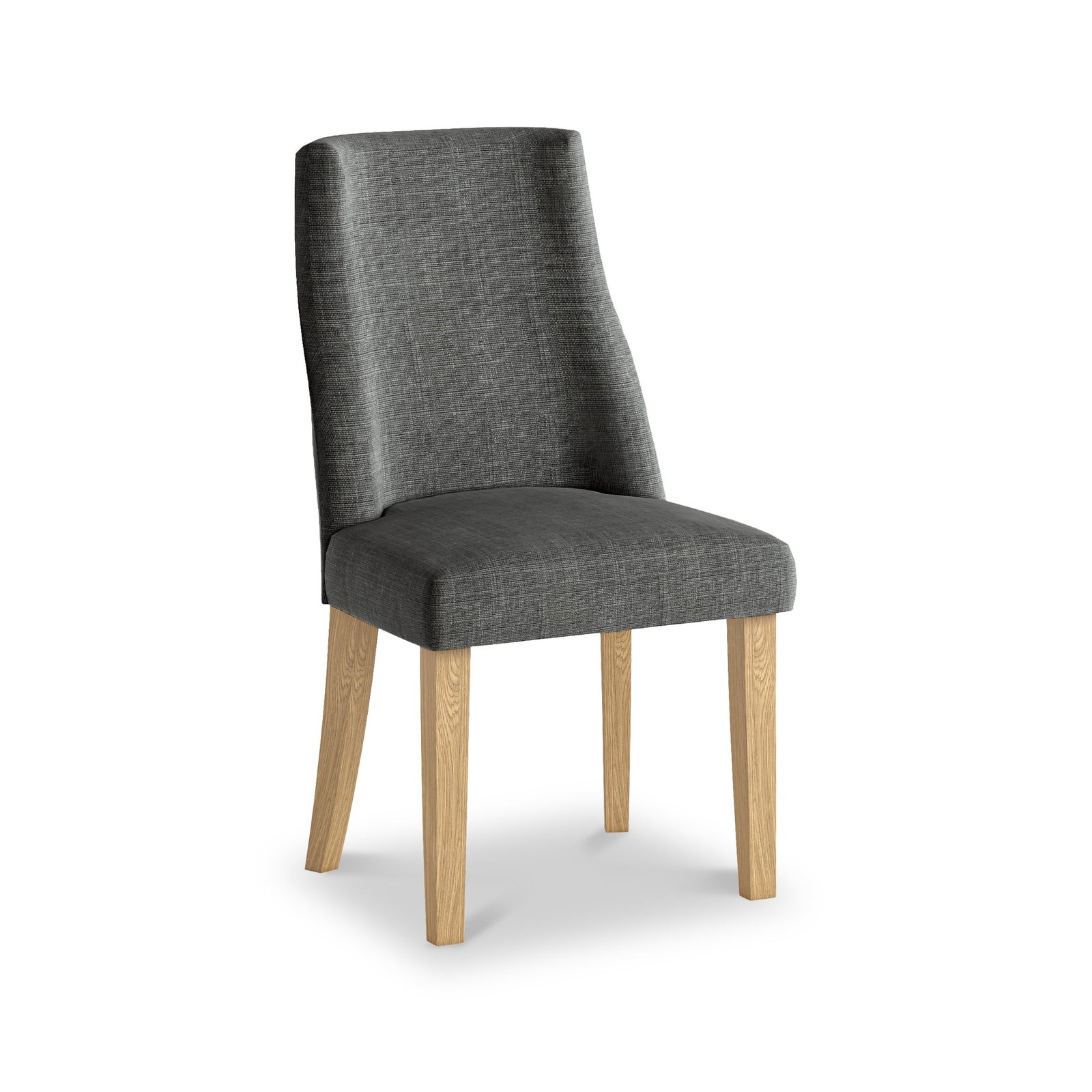 RFCORN8549-Whitstone-Oak-Dining-Chair-Charcoal_2eee178c-e45d-4849-8795-ea5236863174 Whitstone Oak Dining Chair - Image 1