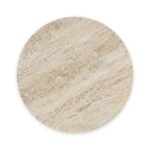 Mylor Travertine Top Coffee Table - Image 3