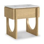 Nyssa Marble Top Side Table