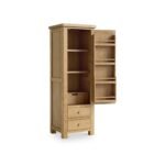 Portland Oak Single Multi Storage Larder Unit - Image 4