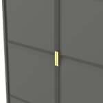 Harlow 2 Door Panelled Wardrobe - Image 4
