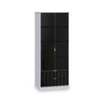 Harlow 2 Door 2 Drawer Panelled Wardrobe - Image 4