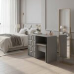 Harlow Dressing Table & Stool Set - Image 2