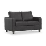 Cullen Faux Leather 2 Seater Sofa