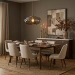 Hawthorne Dark Oak 180-230cm Extendable Dining Table - Image 2
