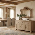 Portland Washed Oak Large Sideboard - Image 2