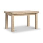 Portland Washed Oak 140-185cm Extendable Dining Table - Image 3