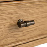 Alderley Oak Triple Wardrobe With 2 Drawers - Image 3