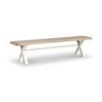Belmont Cross Leg Dining Bench