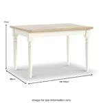 Linden 120-165cm Extendable Dining Table - Image 4
