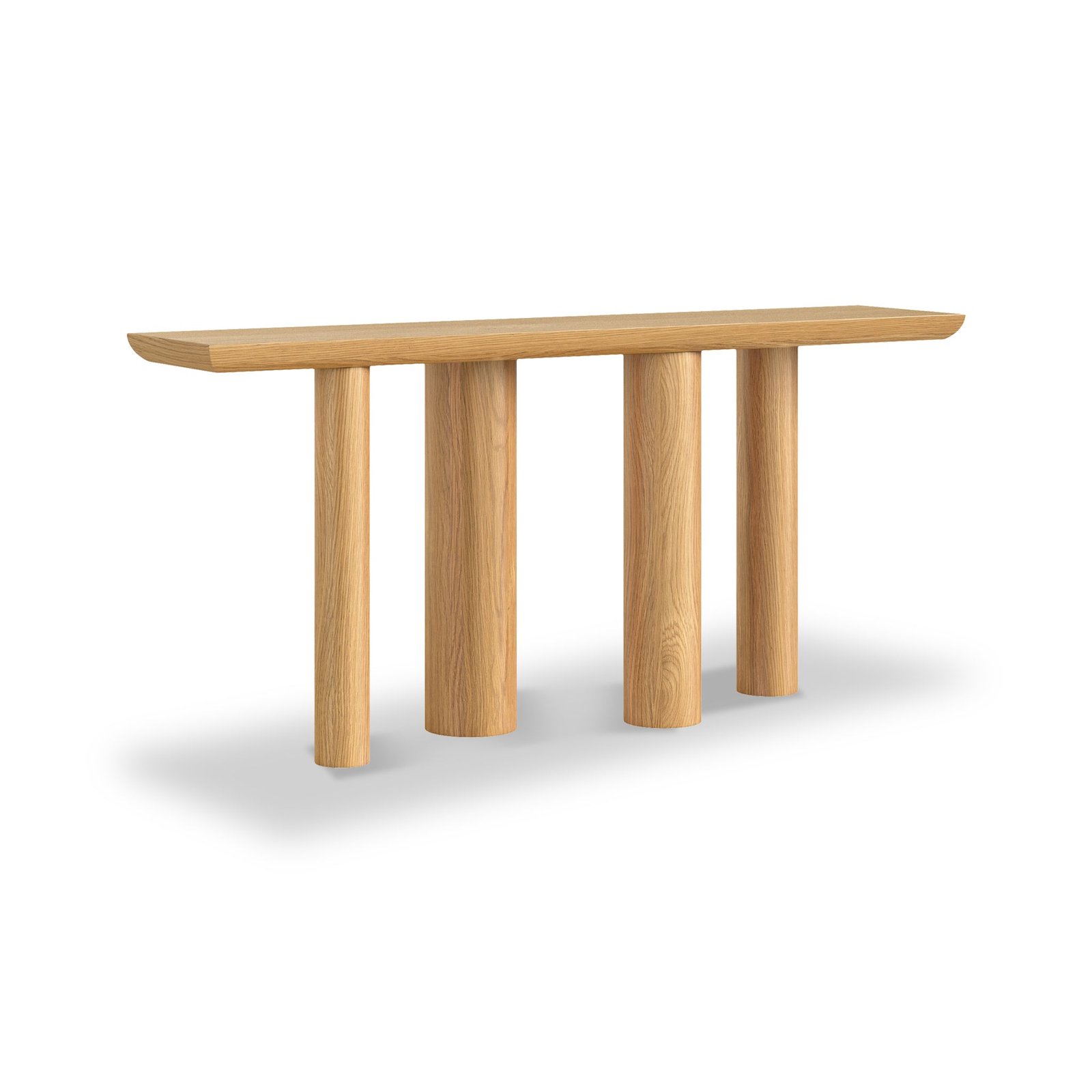 RFCX10593-Arden-Oak-165cm-Console-Table-Angle1 Arden Oak 165cm Console Table - Image 1