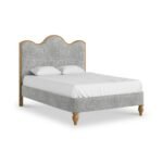 Alderley Oak Upholstered Bed Frame - Image 11