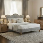 Alderley Oak Upholstered Bed Frame - Image 10