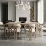 Mylor Washed Oak 135-175cm Extending Dining Table - Image 2