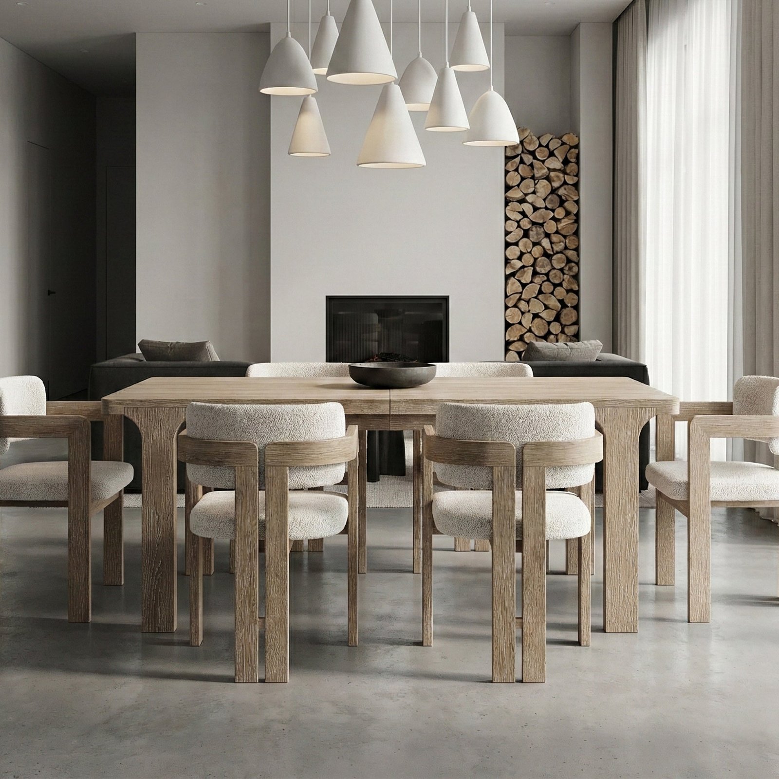 RFCX9832 Mylor Washed Oak 165 215cm Ext Dining Table Life1 a37a42fc 5f7a 429c 982c a13794699cd0 Home Retail