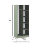 Hudson Tall Open Shelf Unit - Image 17